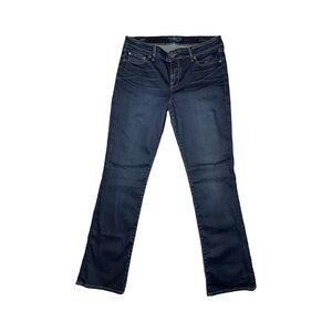 Lucky Brand Lolita Boot Size 14 Long Bootcut Dark Stretch Denim
